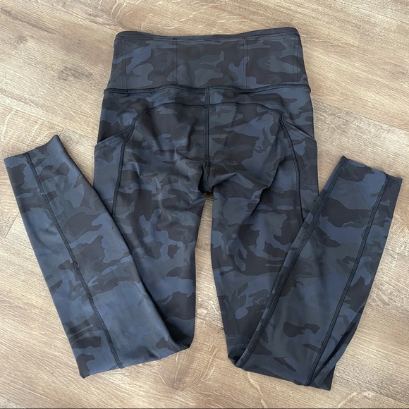 Lululemon | Fast and Free 25” Incognito Gray Camo - Picture 3 of 6